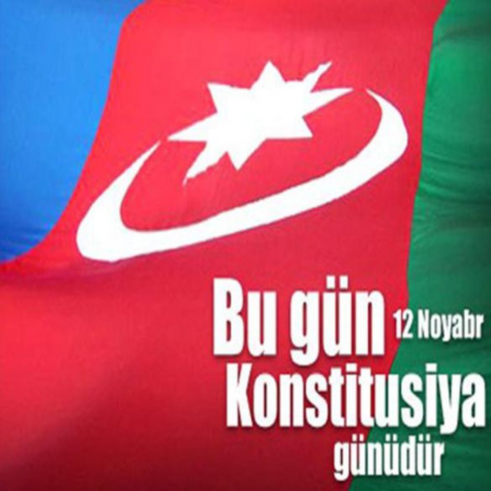 Картинка на день конституции Азербайджана