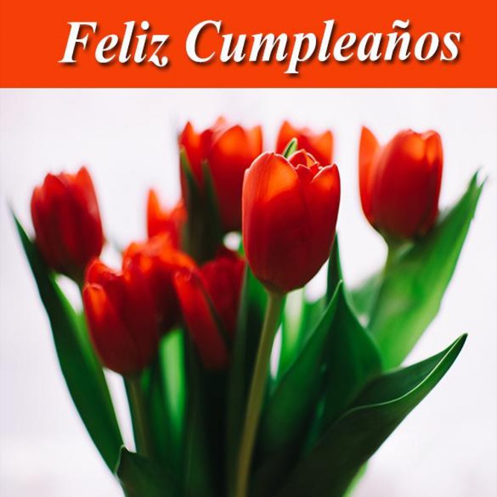 Картинка с поздравлением с днем рождения на испанском