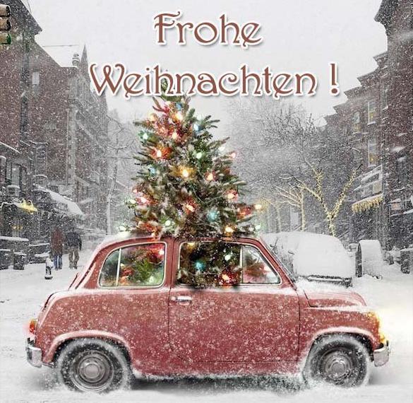 Немецкая открытка новый год